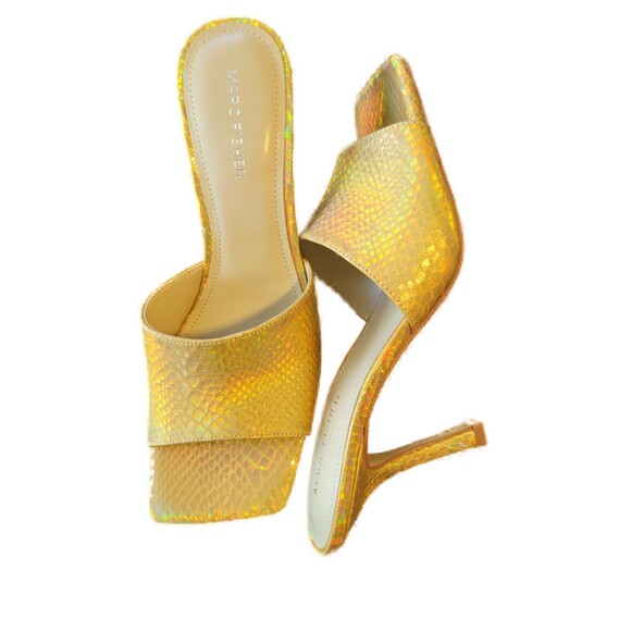 Marc Fisher Women's Danria Heeled Sandal Sz 9.5 - Picture 5 of 7